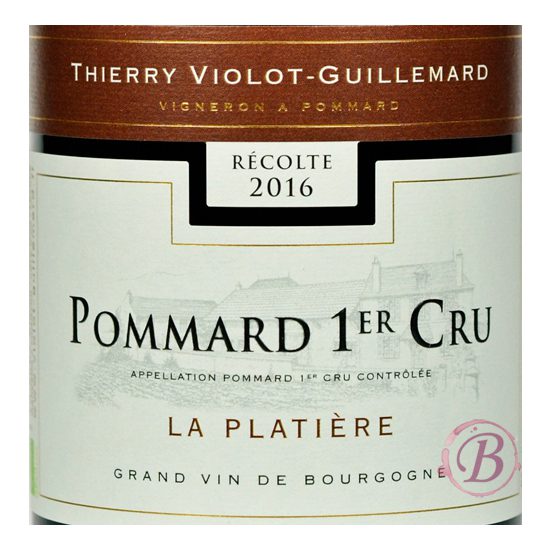 Violot-Guillemard Pommard 1er  La Platiere
