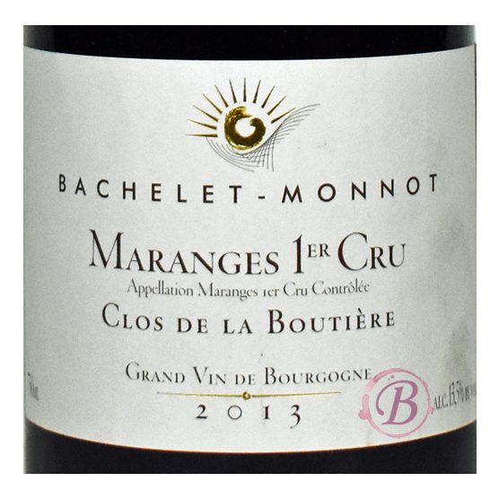 Bachelet-Monnot Maranges 1er Clos Boutiere Rouge