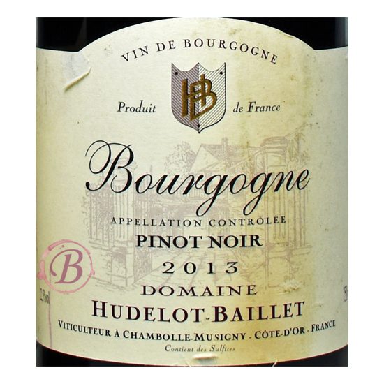 Hudelot-Baillet Bourgogne Rouge